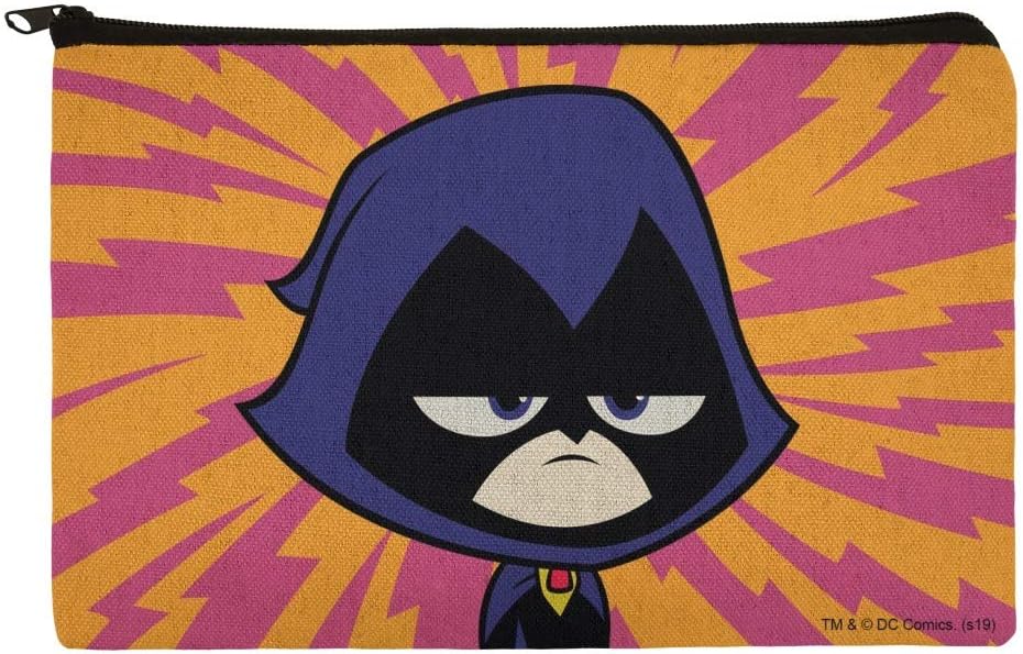 Teen Titans Go! Raven Makeup Cosmetic Bag Organizer Pouch