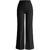 OQQ Women Wide Leg Pants High Waist Casual Pants Fall Clothes Outfits