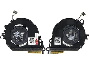EIESHUPUG Genuine CPU Cooling Fan for HP 13" Spectre X360 13-AE 13-AE000 13t-ae000 L04885-001 L04886-001 ND55C03-17D17 ND55C03-17D16