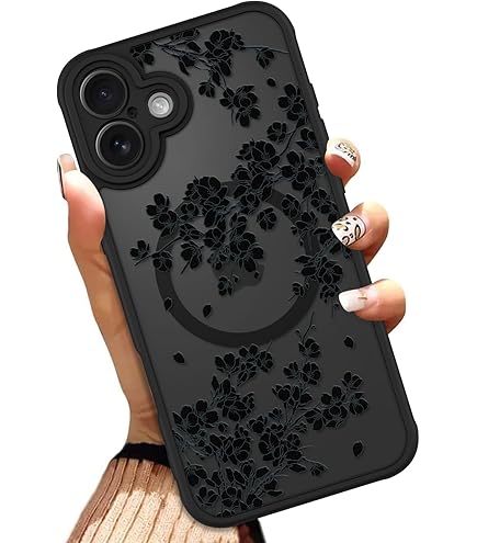 ANDATE Compatible With IPhone 16 Case, [Cute Floral Flower