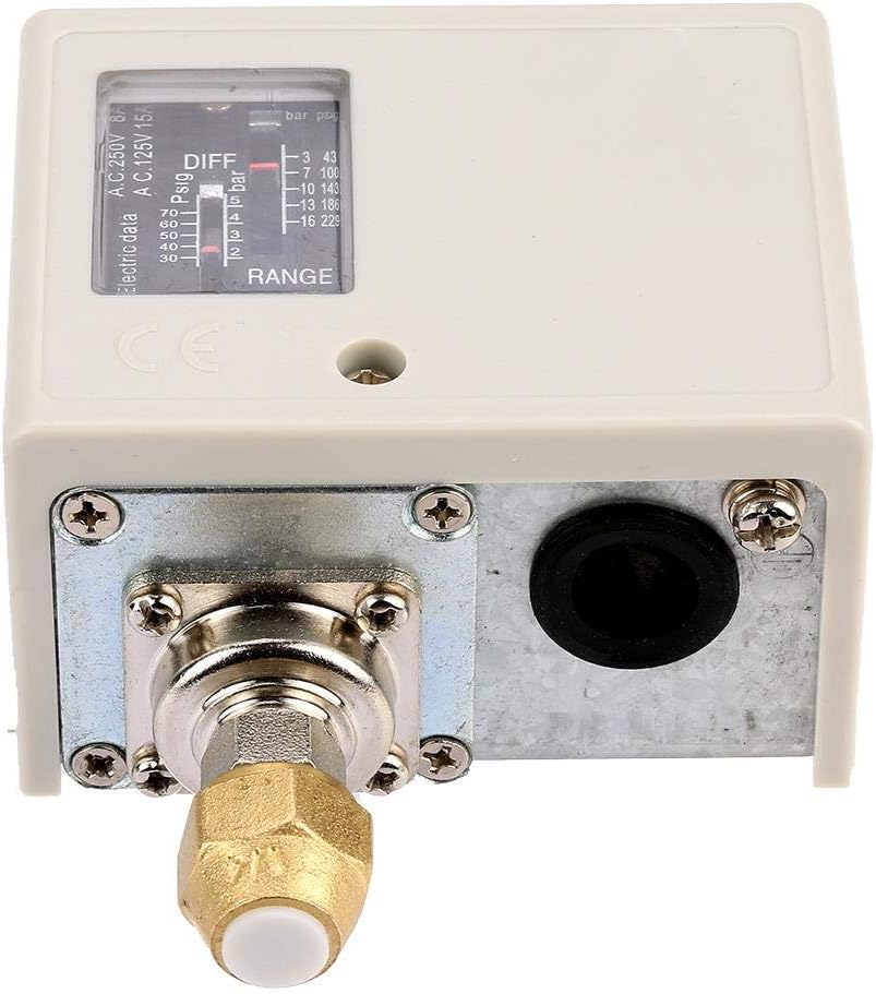 Electronic 24V~380V Pressure Control Switch Air Compressor Pressure Controller for Refrigeration Equipment or Automatic System Air Conditioning Equipment - Image 4
