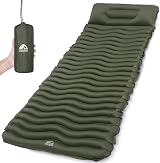 Unigear Ultralight Inflatable Sleeping Pad 188x66x6 cm Backpacking Mat view 1