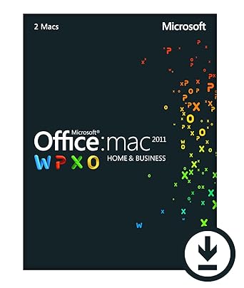 Microsoft Office 2011 Home and Business mac