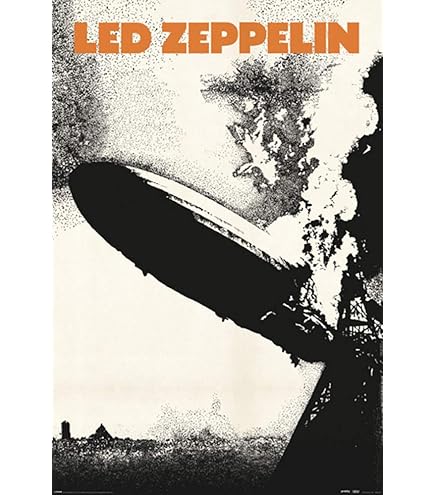 Amazon.com: Led Zeppelin Poster Mothership (24