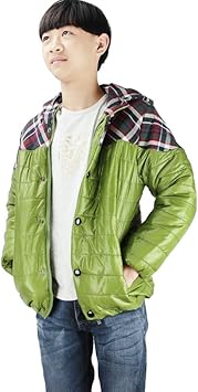 Amazon Co Jp Baoxinjp ボーイズ ダウンジャケット キッズ 小学生 中学生 男の子 男児 ダウンコート 子供 カッコイイ カジュアル 防寒コート ブラック 160cm スポーツ アウトドア