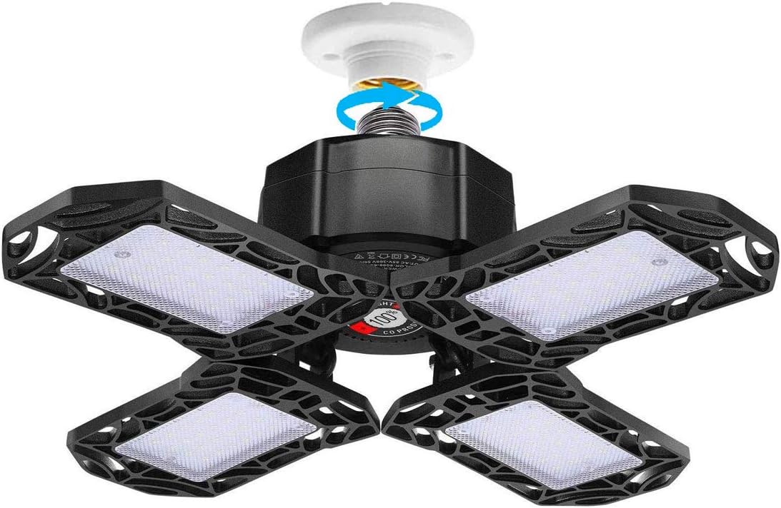 Basement Barn Storage 12000LM Garage Ceiling Lights for