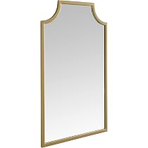 Amazon.com: Crosley Furniture Aimee Mirror for Bathroom, Hallway ...