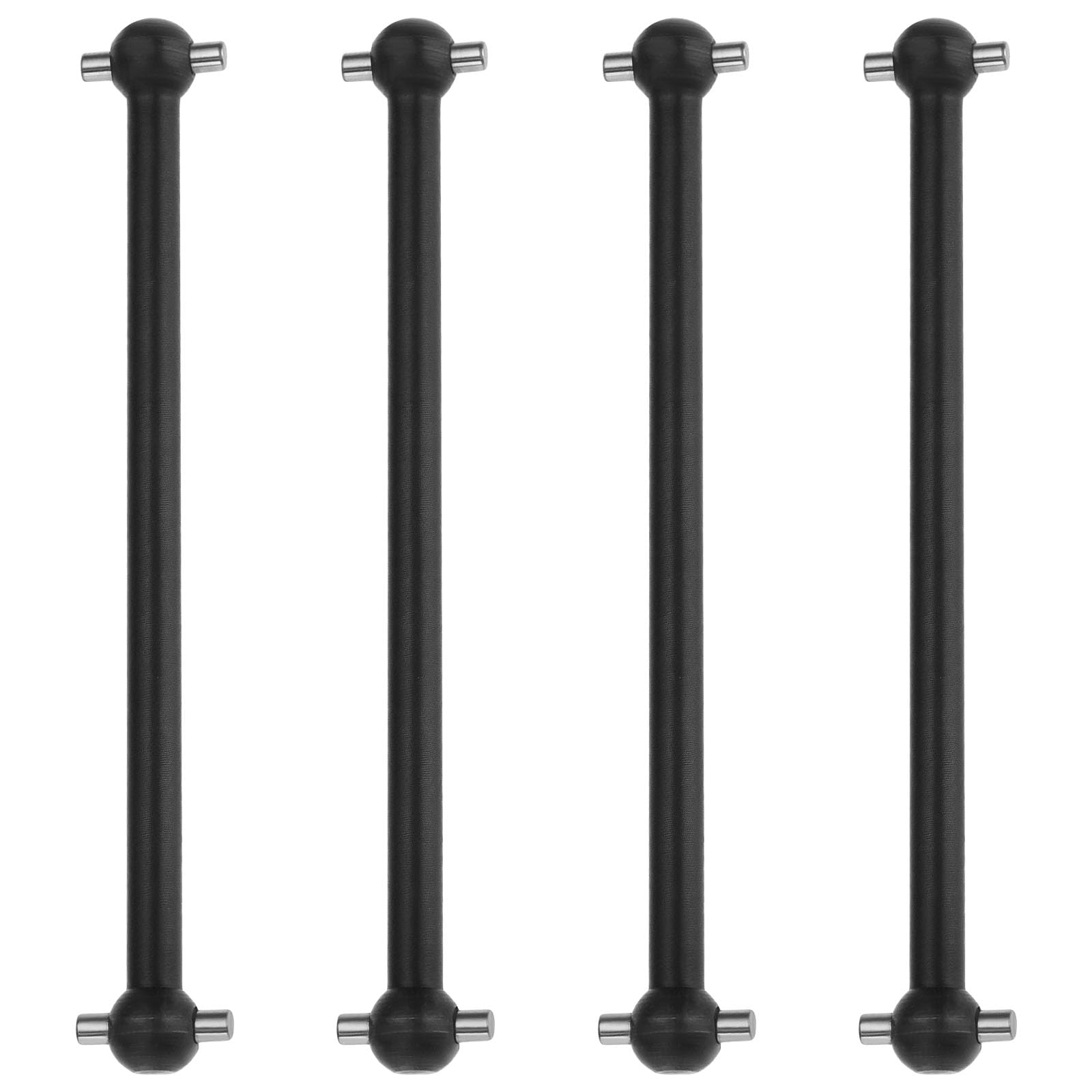 LT Easiyl 4pcs RC Car Drive Shafts 70mm/64mm Dog Bone Drive Shaft Centre Drive Joint Accessory Suitable for Common 1:6 1:8 1:10 1:12 RC Car Models