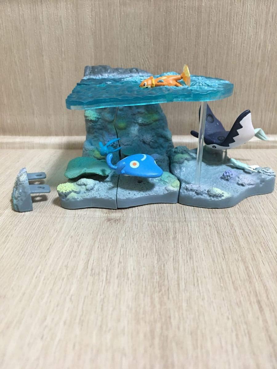 まとめて セット 立体ポケモン図鑑 ブイゼル タマンタ マンタイン マナフィ 海 ジオラマ フィギュア フィギュア ドール 通販 Amazon