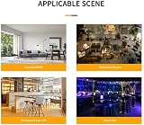 Jetcloud 4Pcs Wood Sofa Legs 10cm Square Tapered Oak Replacement Feet view 7