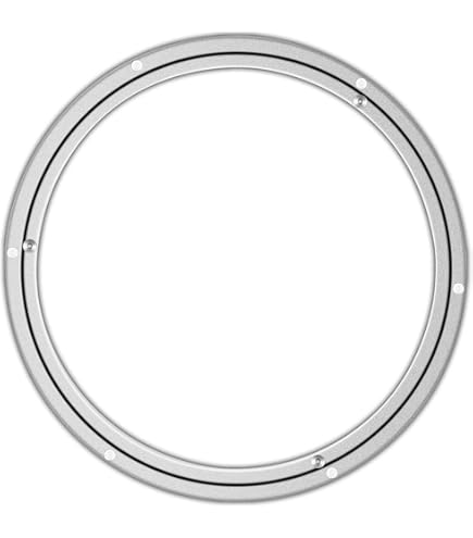 RHBLME Heavy Duty Lazy Susan Hardware - 12 Inch Turntable Bearings, 1000lb Capacity, 6 Pack For DIY Shelves & Tables
