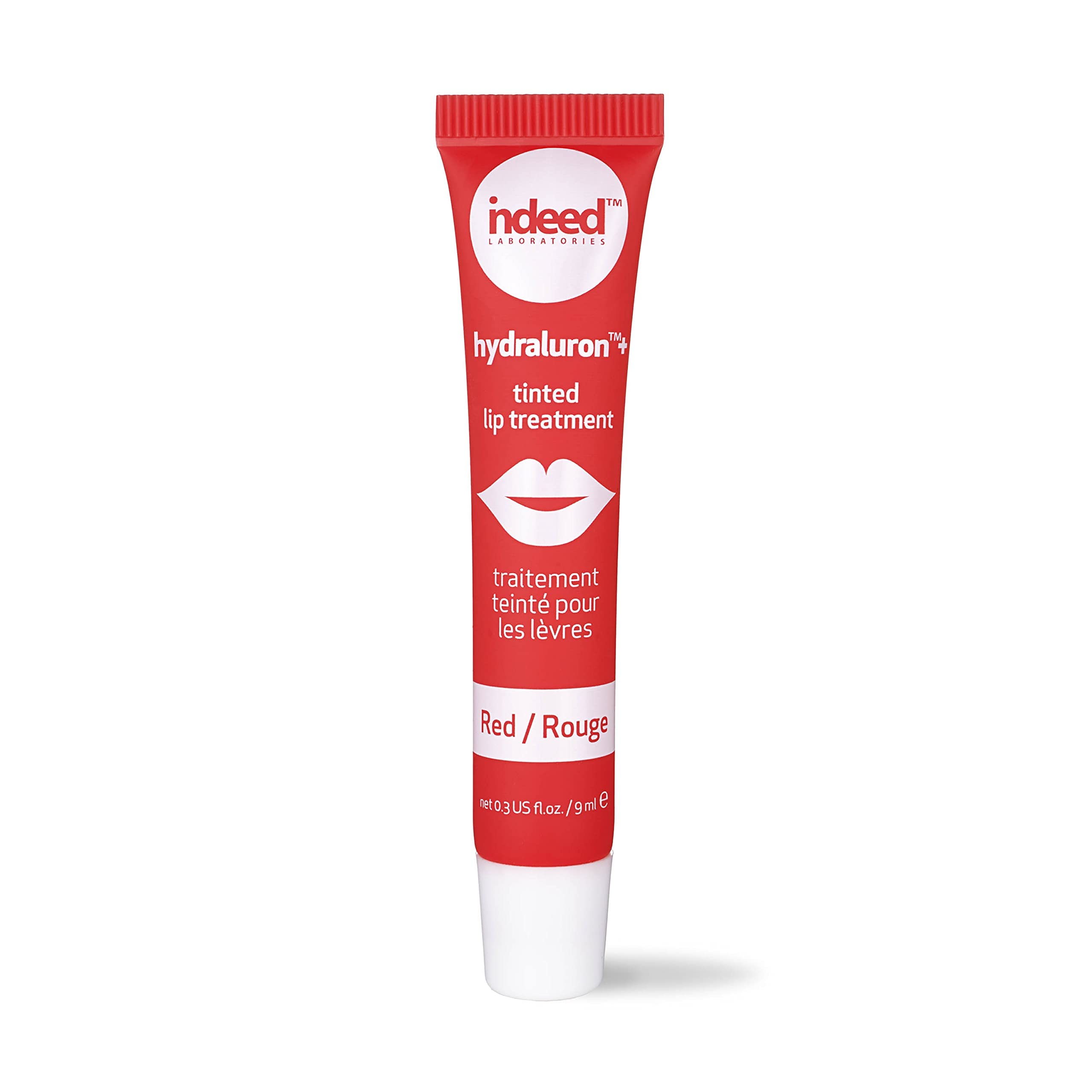 Indeed Labs Hydraluron+ Tinted Lip Treatment, Red, 9 ml