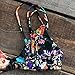 Cupshe Fashion Women Floral Printing Strappy Bikini Set