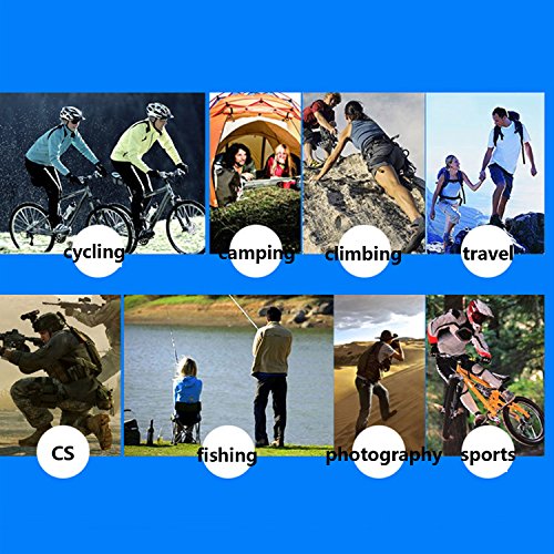 WITERY Cycling Gloves, Sport Fitness Gloves, Thin Unisex Touchscreen Outdoor Adjustable Bike Gloves Full Finger Riding Gloves - Thumbnail 5