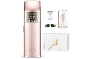 SALLOOT IPL Laser Hair Removal for Women and Men, 25J Triple-Pulse Permanent Hair Removal Device for Ingrown & Coarse Hair, 37°F Painless Sapphire Ice Cooling Hair Removal for Legs, Facial, Armpits, Bikini