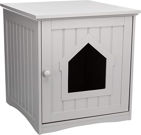 trixie wooden cat home and litter box