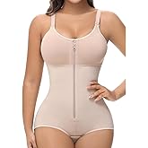 SHAPSHE Fajas Colombianas Moldeadoras Body Shaper Post Surgery Compression Garment Shapewear Tummy Control with Zipper
