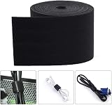 ANDERK Sew On Hook and Loop Strips 10CM x 3M Non-Adhesive Fabric Fastener Set view 2