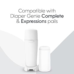 Diaper Genie Essentials Round Refill 8-Pack | Holds