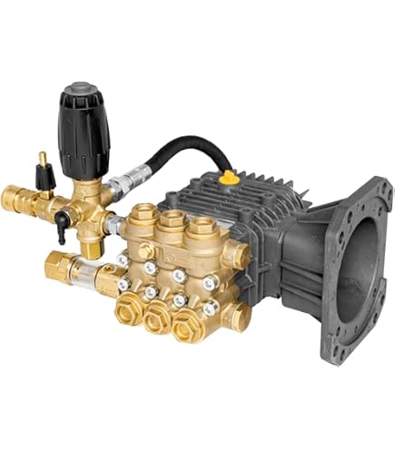 Amazon.com : Comet Triplex Plunger Pump Gas Flange, ZWD4040G, 4