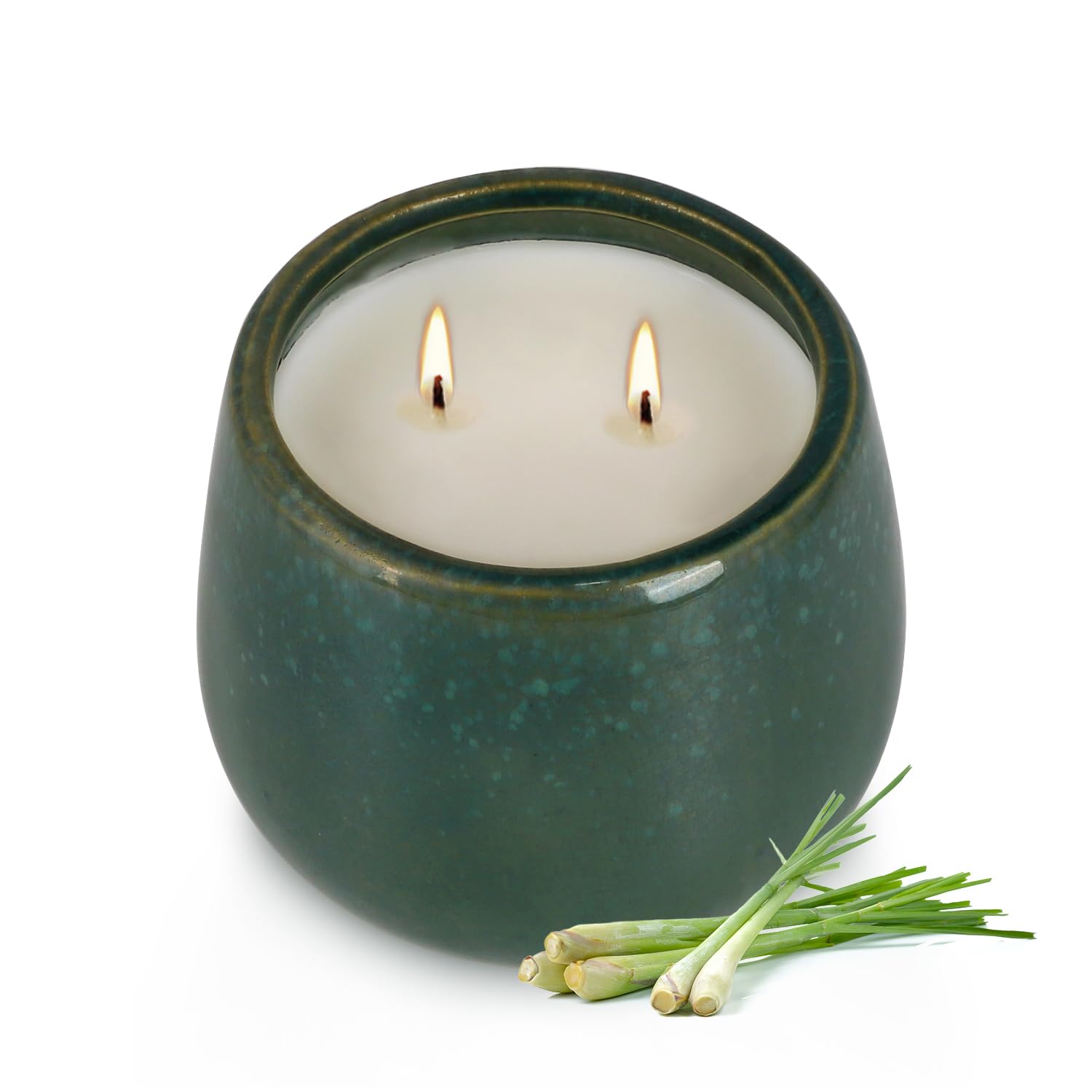 Photo 1 of 1 Pack Outdoor Citronella Candle Ceramic Mug |Outdoor - Safe for Picnic, Patio, Camping Adventures & Indoor, Great Gift Idea.