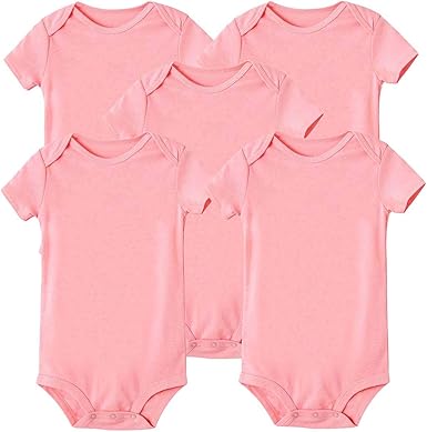 solid onesies for baby girl