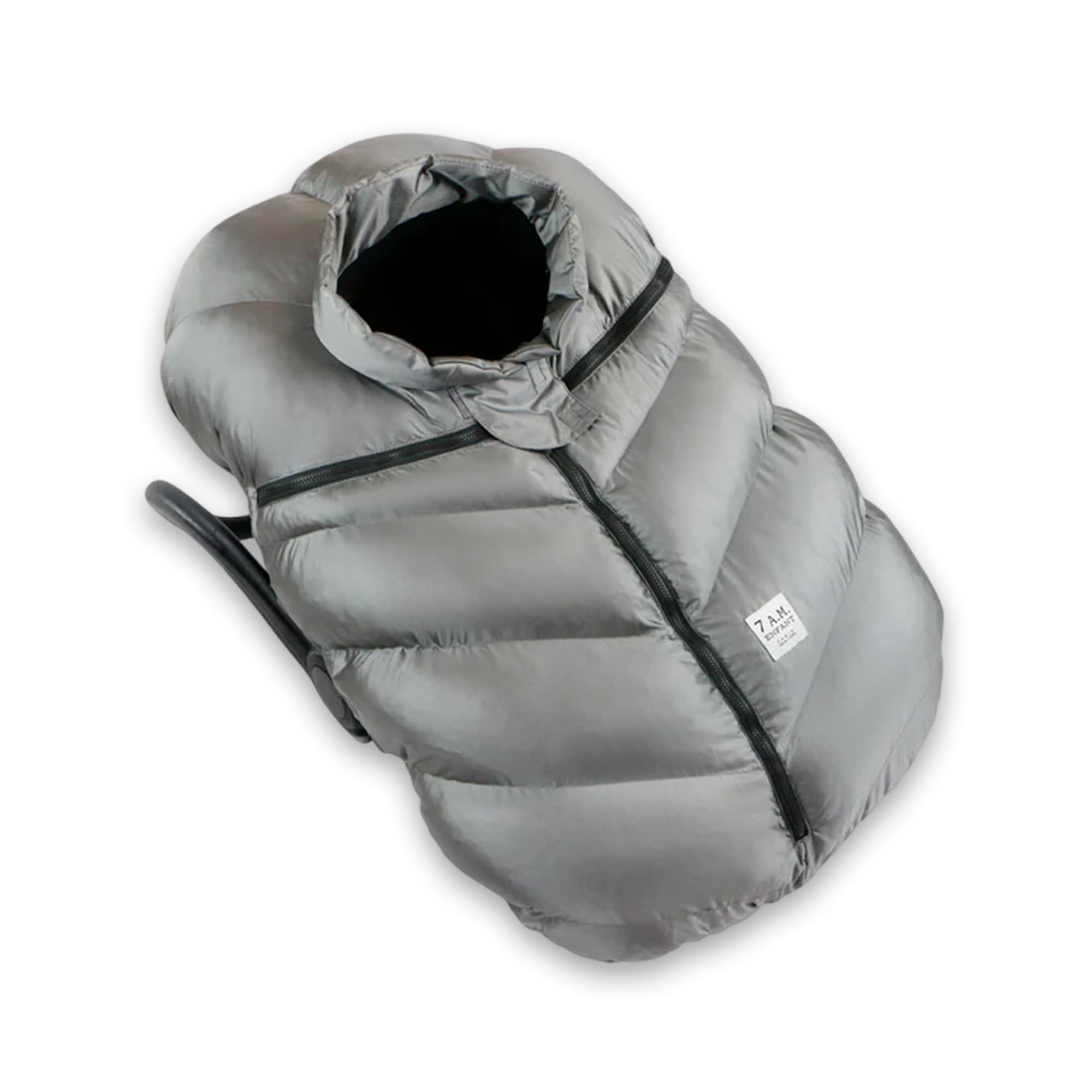 7AM Enfant Car Seat Covers - Cocoon Baby Cover for Boys & Girls, Rain & Snow Repellent, Breathable Windproof, Center Zipper, Universal Fit for Infant Car Seat (0-12M)