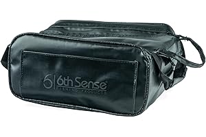 6th Sense Fishing Large Bait Bag – Durable Soft-Sided Storage for Soft Plastics (Black)