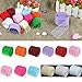 vLoveLife 2 Rolls (10 yards/ Each) Lace Roll White Lace Ribbon Vintage Floral Lace Trimming Bridal Wedding Lace for Decoration Crafts