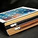 Jisoncase Apple Pencil Case Cover Genuine Leather Slim Sleeve Carrying Bag Protective Pencil Holder with Elastic Band for Apple iPad Pro Pencil Brown JS-APL-01A20