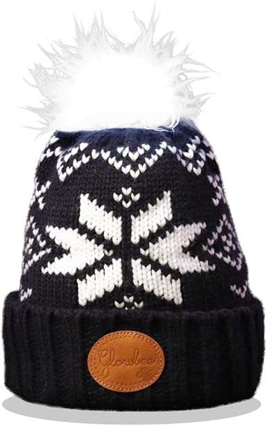 small bobble hat