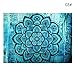 Oenbopo Wall Hanging Tapestry Indian Traditional Hippie Mandala Bohemian Magical Tapestry Wall Art, Dorm Decor Living Room Hippie Hippy Wall Hanging Tapestry ,Bedspread, Beach Throw Sun Shawl Scarf