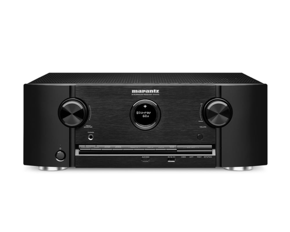 Marantz SR6008 7.2-Channel 1080P and 4K Ultra HD Pass Through, Networking Home Theater Receiver with AirPlay (Discontinued by Manufacturer)