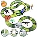 Dinosaur Toys Race Tracks for Kids, 360° Route Race Car Flexible Track Set, Children's DIY Variety Assembly Flexible Tracks, Perfect Birthday Toys for 3 4 5 6 Years Old Kids Boys and Girls(168Pcs)