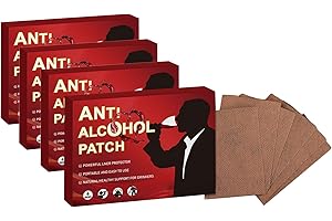 Party Recovery Patch, 6 Pcs Anti alcohol patches, Wake Up Refreshed and Energized with Skin-Friendly Patch, Strong Adhesive f