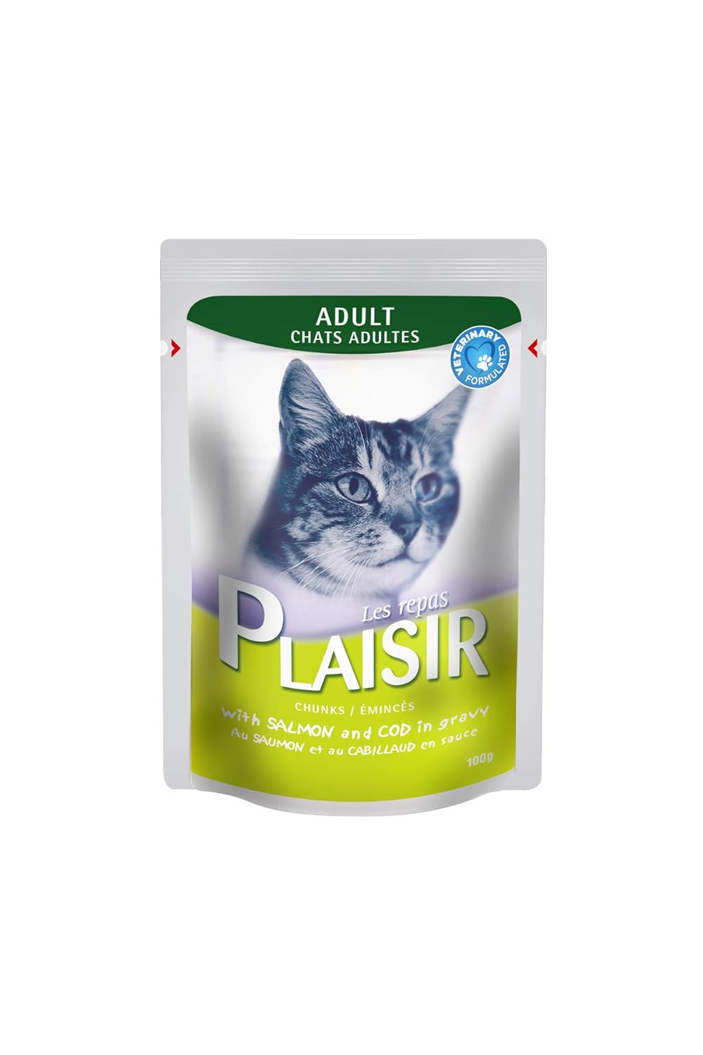 Repas Plaisir - Comida para gato - Trozos de salmón y bacalao en ...