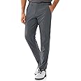 33,000ft Men's Golf Pants with 5 Pockets Classic-Fit Stretch Quick Dry Lightweight UPF 50+ Hiking Pants