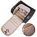 Travel Toiletry Bag Waterproof Dopp Kit Bathroom Storage Organizer with Hanging Hook for Men Women Toiletries and Travel Accessories, Large Capacity (Black)