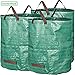 GardenMate 3-Pack 72 Gallons Reusable Garden Waste Bags (H30, D26 inches) - Yard Waste Bags