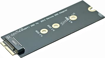 Amazon Com Sintech M2 Ngff Sata Ssd Card For Upgrade 24pin 12 Year Macbook Pro Retina Ssd Fit M 2 Sata 2280 Ssd Not Fit M 2 Nvme Ssd Computers Accessories