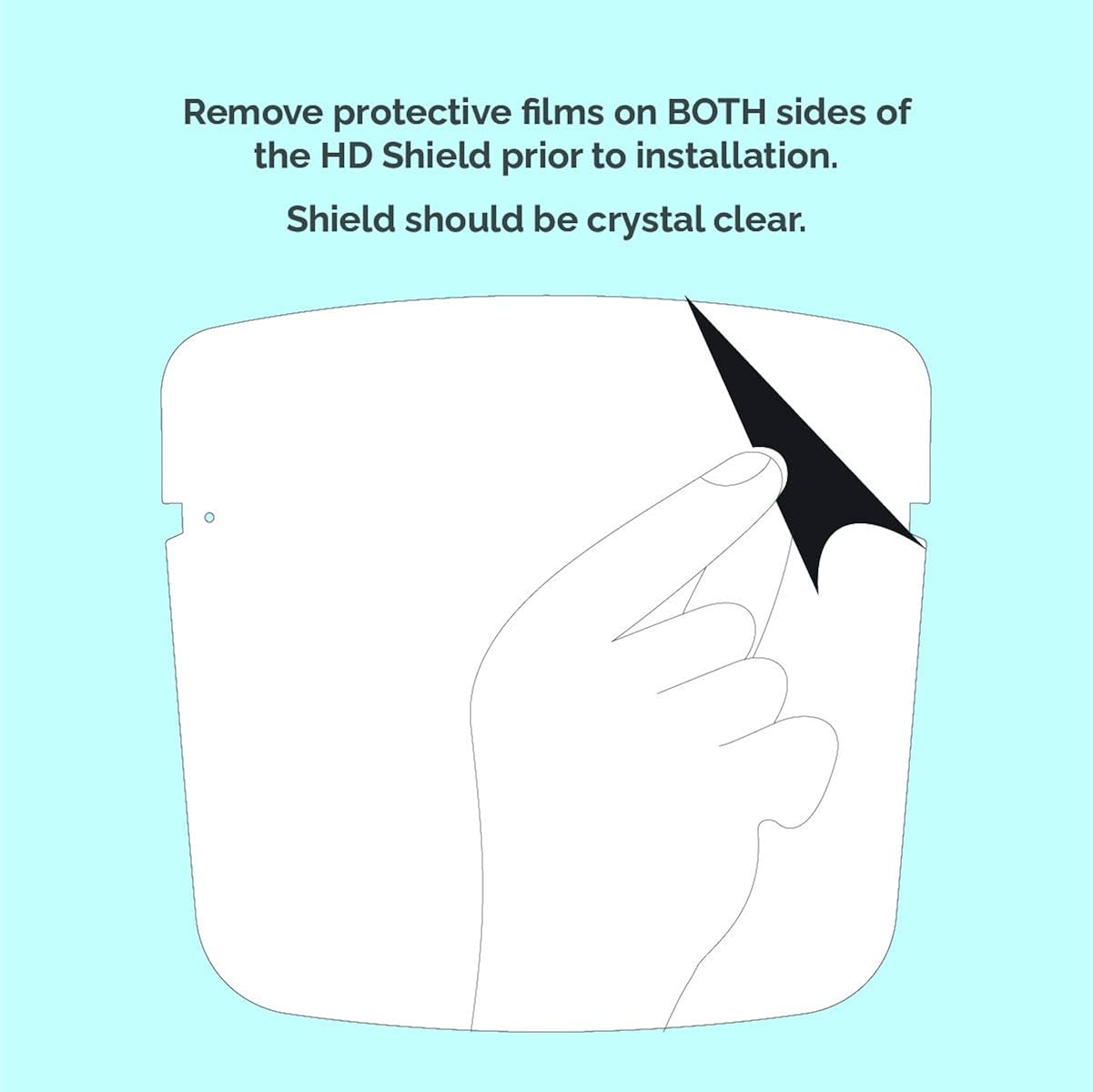 Safety Full Face Shield Mask DEFENDER PLUS (10 Frames and 10 Shields) Ergonomic Frame Goggle Eye Glasses Compatible Anti Fog Free All-Day Comfort Splash Droplet Bodily Fluid Protect: Clothing
