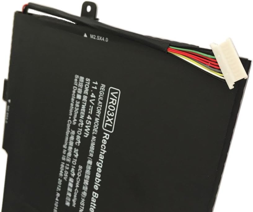 7XINbox 11.4V 45Wh 3950mAh VR03XL Laptop Battery compatible with HP ENVY 13-D 13-D046TU 13-D025TU 13-D024TU 13-D051TU 13-D056TU Series Laptop 816497-1C1 HSTNN-IB7E - Image 4