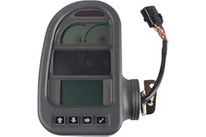 PANGOLIN VOE14390065 14390065 Monitor Display Panel with Program for Volvo EC135B EC140B EC160B EC180B EC210B EC240B EC460B EC700B Gauge Cluster Excavator Aftermarket Parts