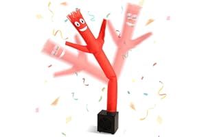 YIQXKOUY Mini Wacky Waving Inflatable Tube Guy with Blower Desktop Office Decor Mini Inflatable Tube Man Gag Prank Gift Prank