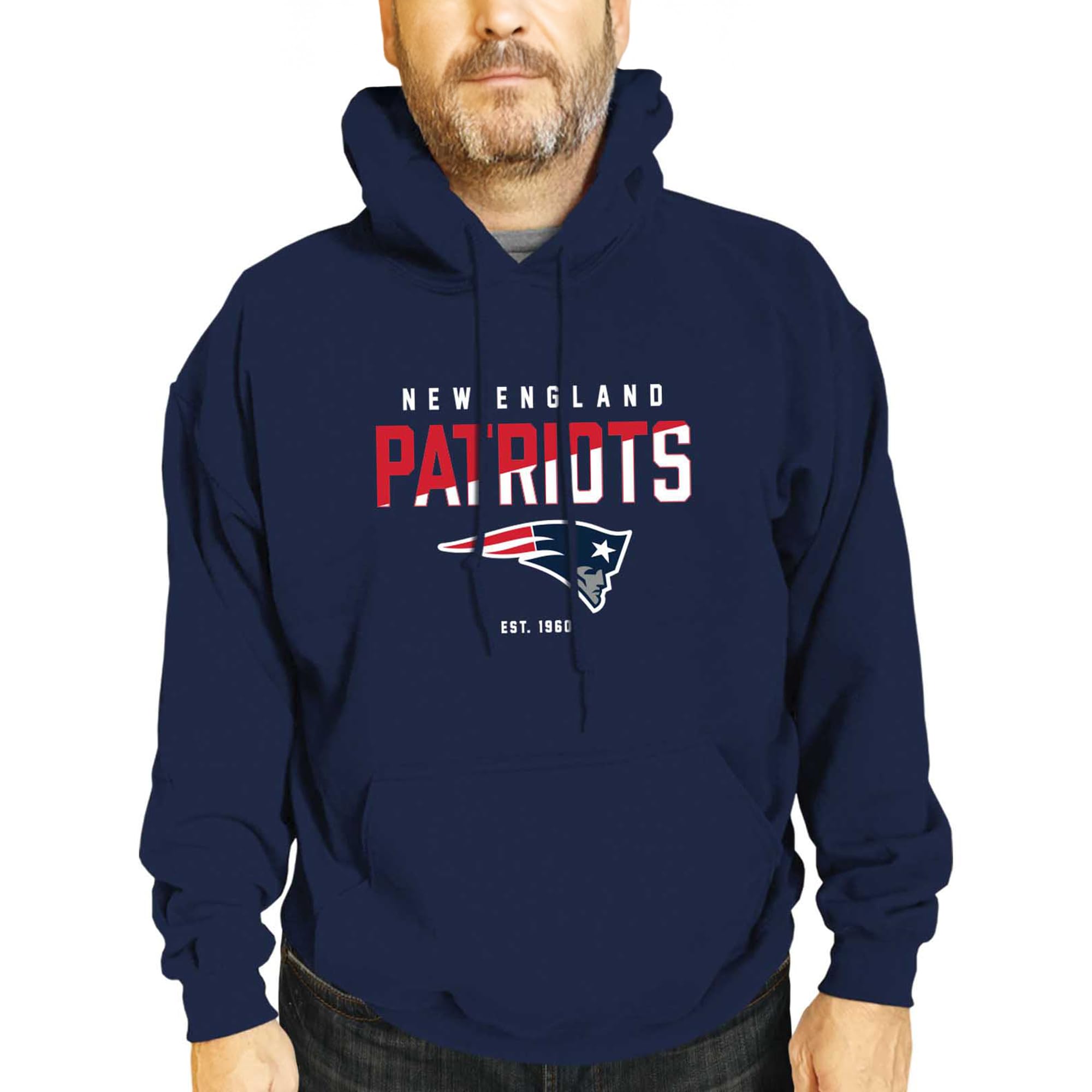 Team Fan Apparel Adult NFL Diagonal Fade Fleece
