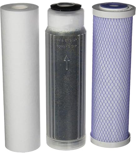 CFS Compatible Aquatic Life Reverse Osmosis Deionization (RODI) 10" Resin Cartridge 3-Pack - View #7