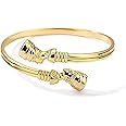 EGO VINA African Jewelry Egyptian Queen Nefertiti Bracelets For WomenCuff Bracelet Stainless Steel Vintage Adjustable Bangle Gifts