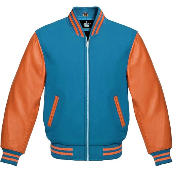 Lishow Fashion Varsity Jacket For Baseball Letterman Bomber School