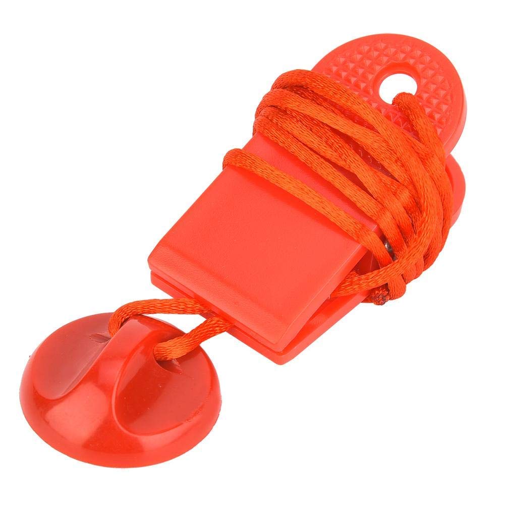 Treadmill Lock, Treadmill Safety Lock,Universal Running Safety Switch Lock Sports Running Machine Security Key, Red(Magnetic Medium Size)