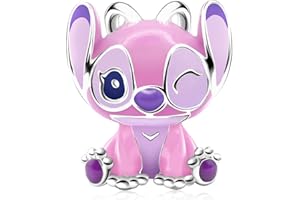 MSPOVOF Animal Flower Heart Charms,Bead for Bracelets and Necklaces,S925 Sterling Silver Charms,For Women Jewelry Present